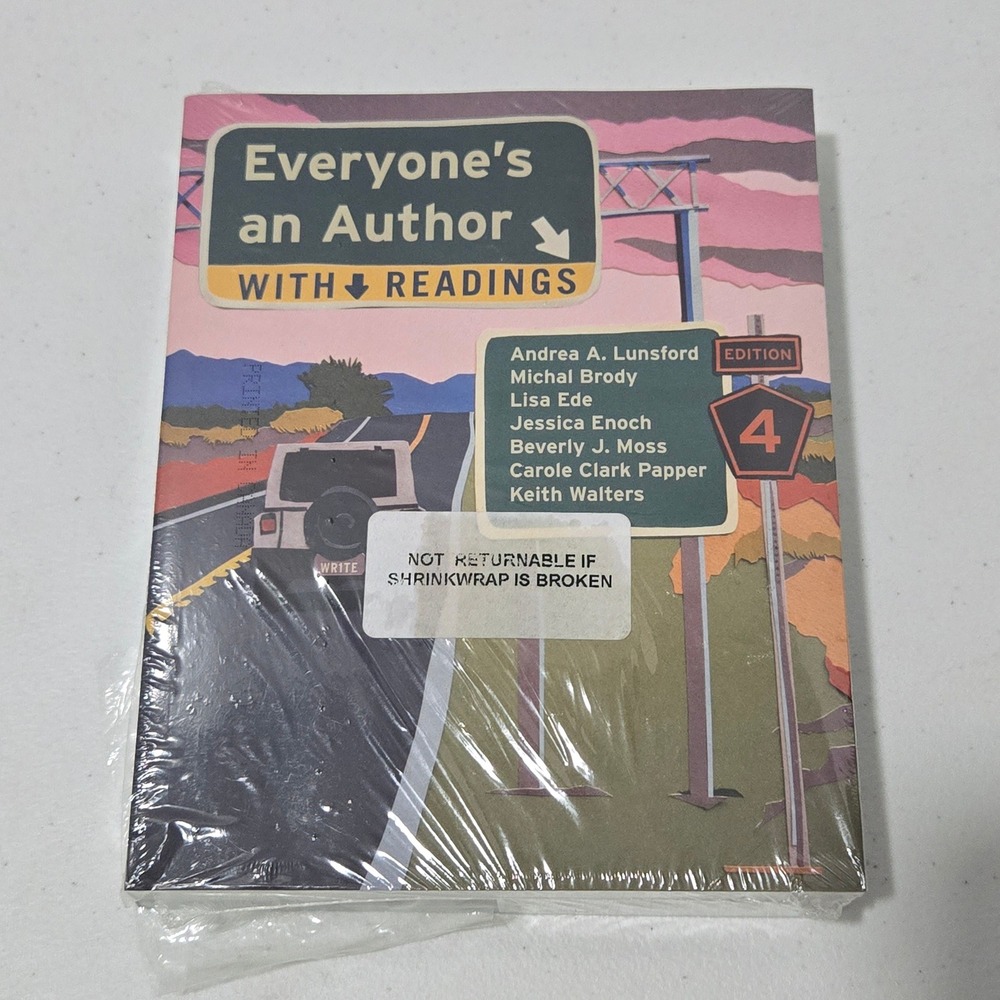 Everyone's an Author with Readings 4th Edition Lunsford 9781324045274 Textbook